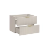 Szafka pod umywalkę wisząca kaszmir 80 cm szuflady ADEL CASHMERE 82-80-2S, Comad